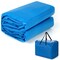 Blue PE Pool Solar Blanket Cover with Bubble Heating and Carry Bag